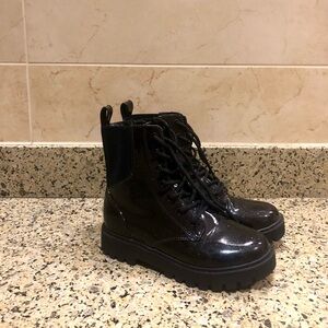 Sparkly Combat Boots 🥾